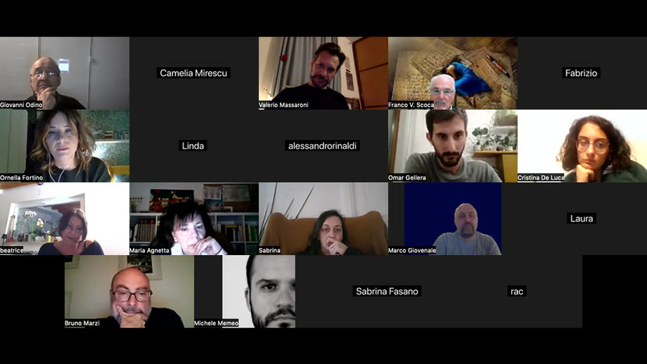 Incontro 2. Prima sessione